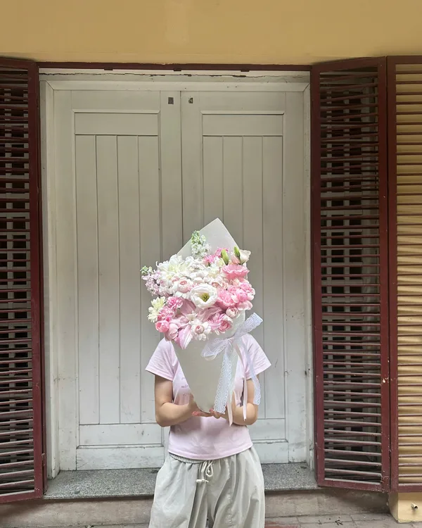 Hồng phấn · Bó mini